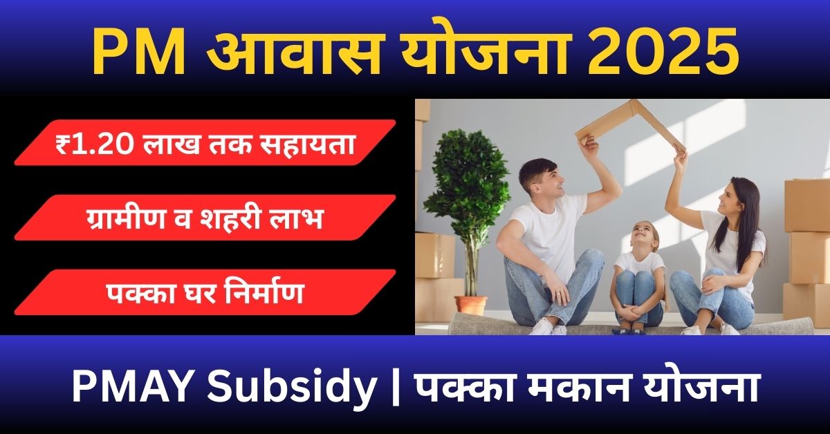 पीएम आवास योजना 2025 के तहत लाभार्थियों को पक्का मकान सहायता