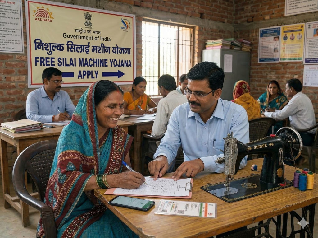 फ्री सिलाई मशीन योजना के लिए आवेदन कैसे करें