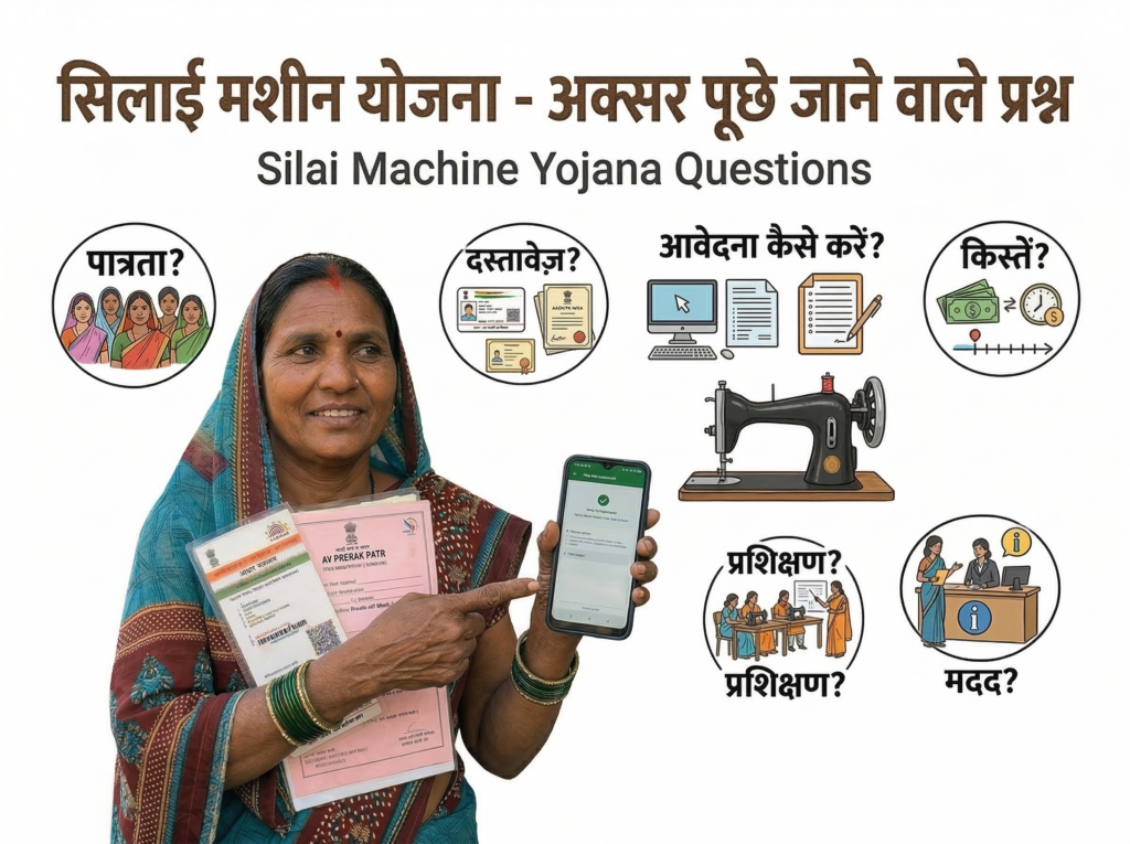फ्री सिलाई मशीन योजना FAQ